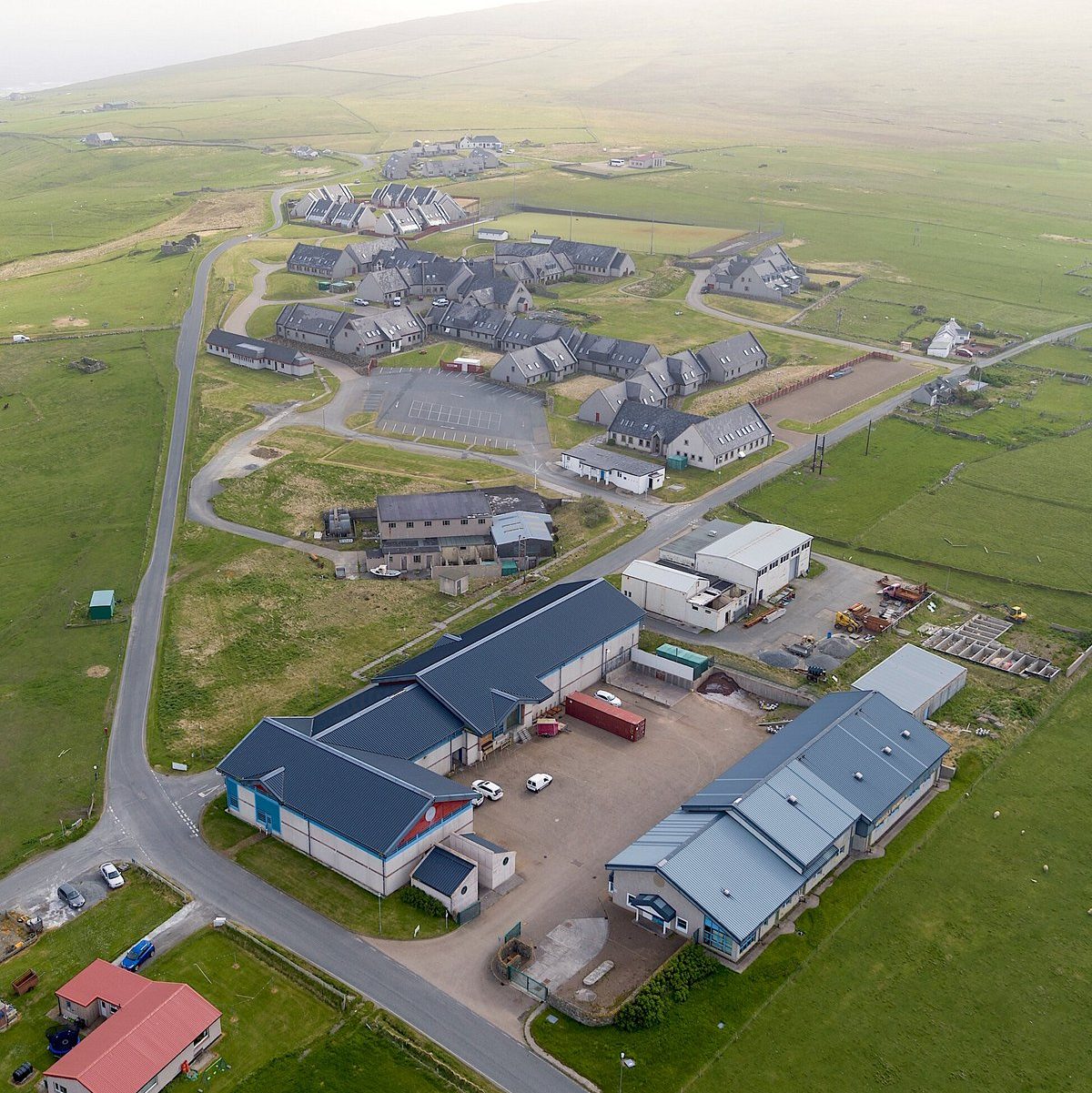 birdseye view of the reel distillery edited