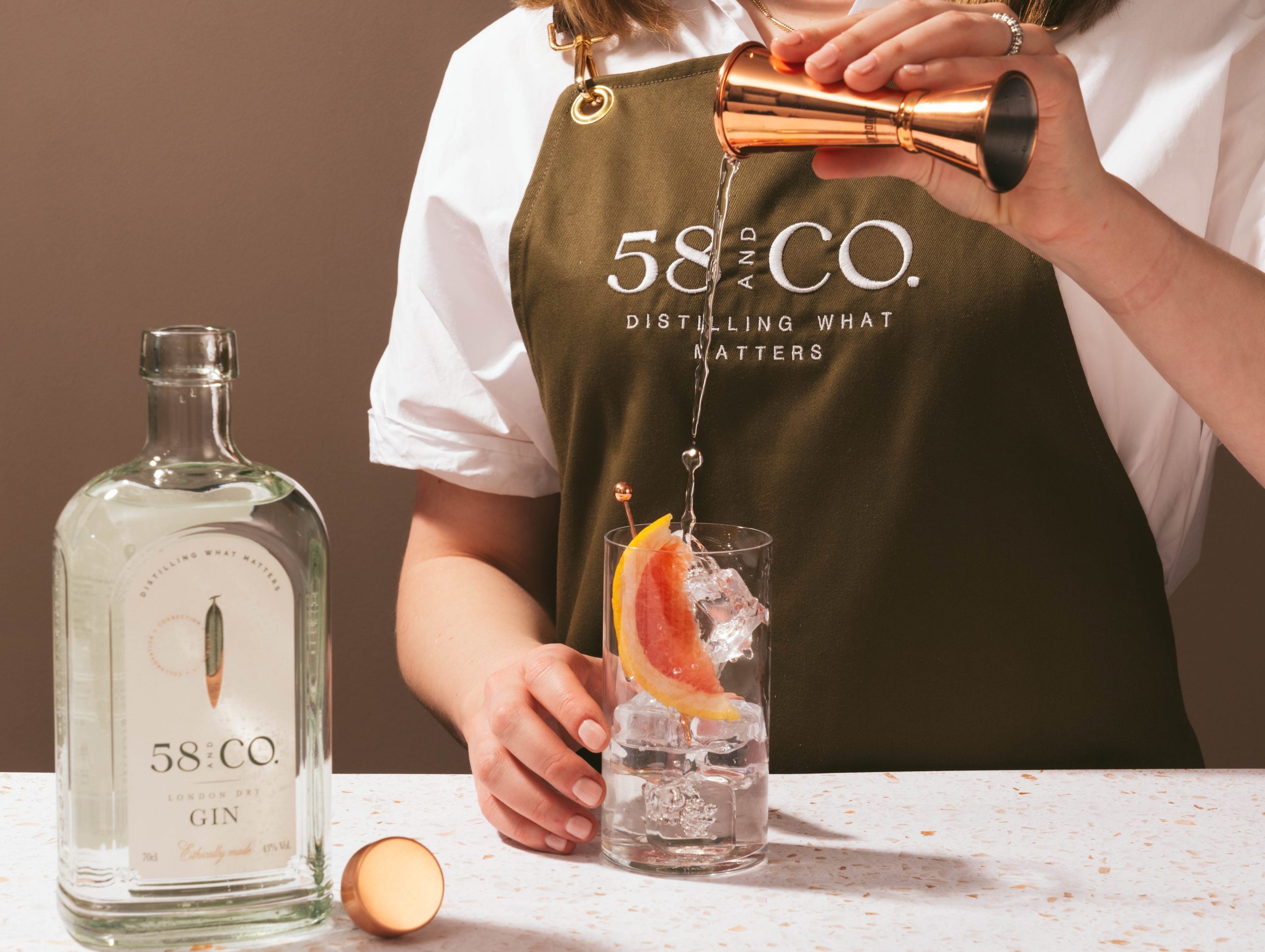 58 and Co. London Dry Gin edited scaled