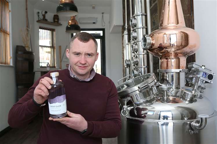 Daniel Campbell founder great glen gin