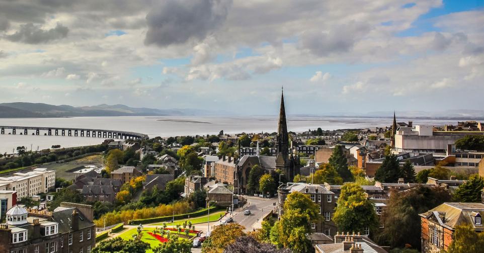 Dundee city view