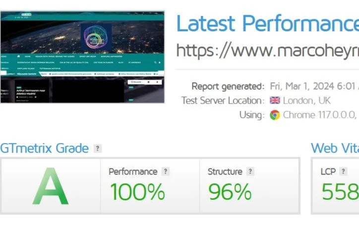 GTmetrix rapport edited 1