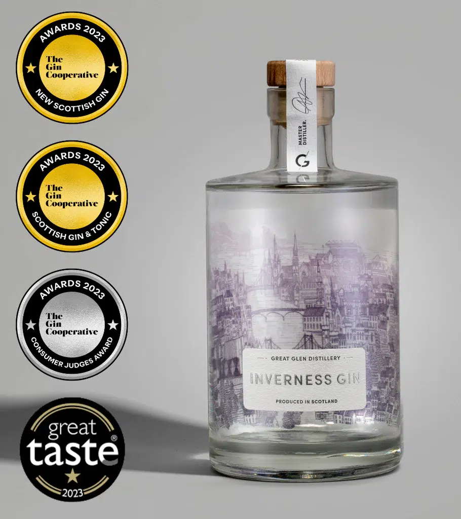 Inverness gin gold award2023