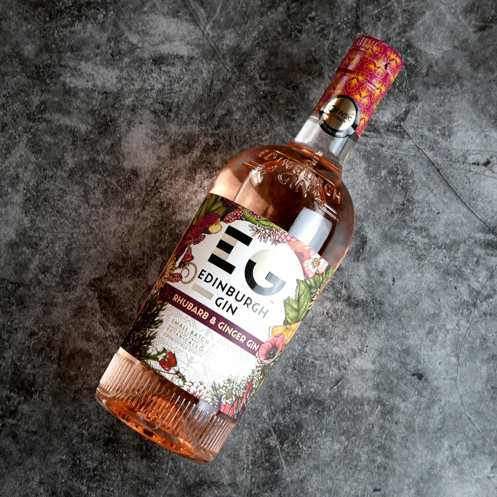 edinburgh rhubarb ginger gin