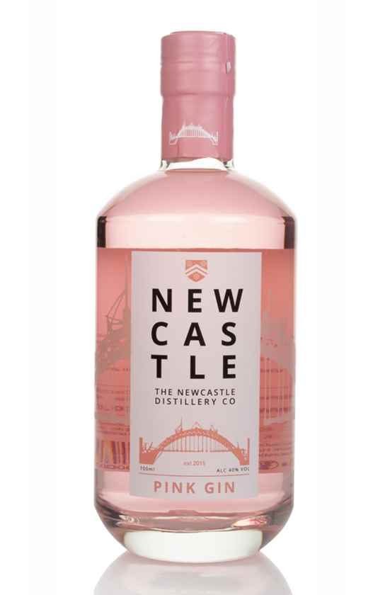 the newcastle distillery co pink gin edited