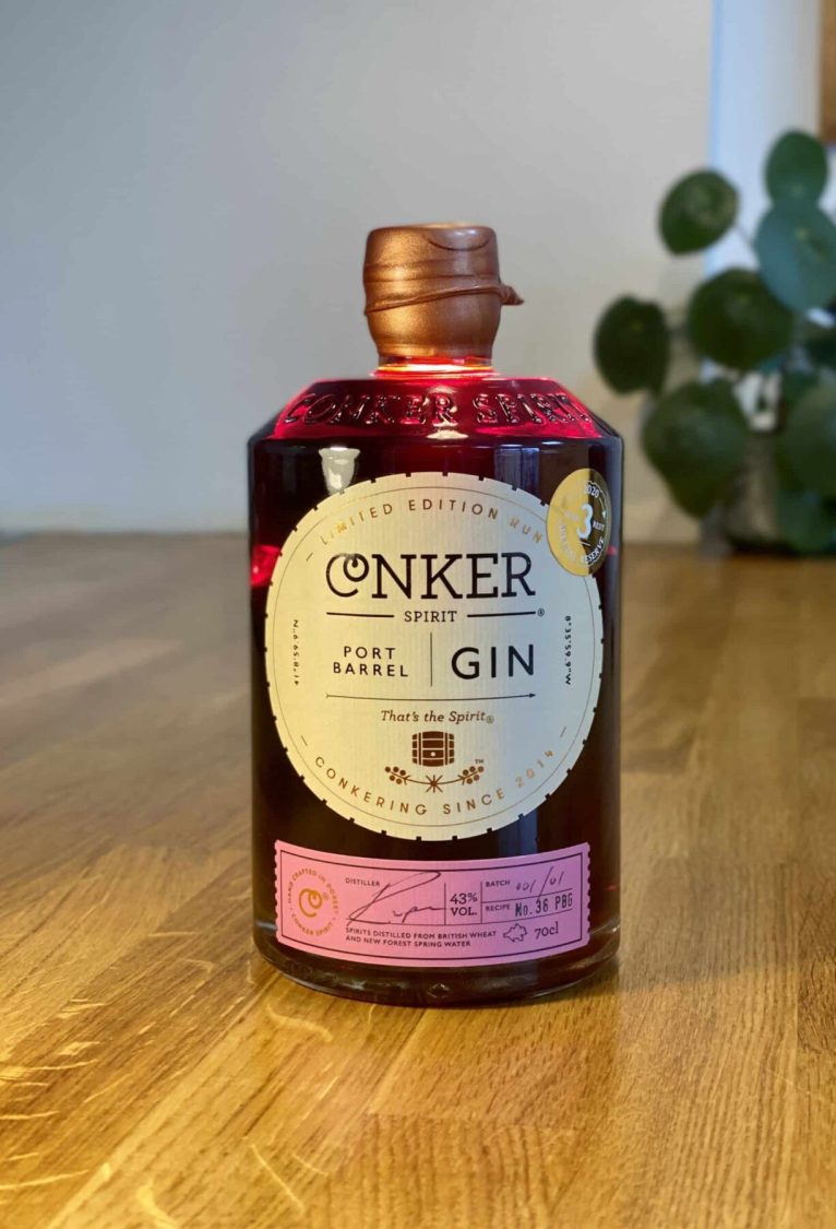 3 Year Port Barrel Gin Conker