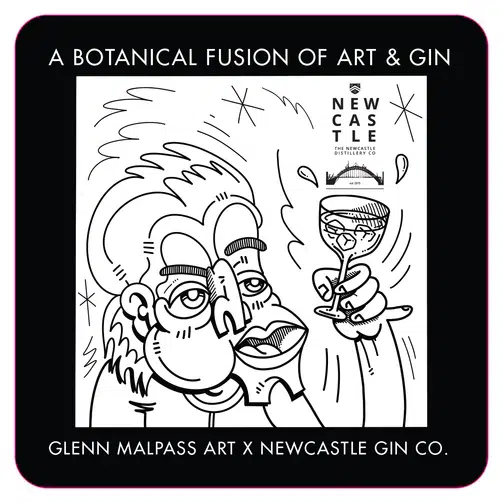 ART GIN BEER MAT