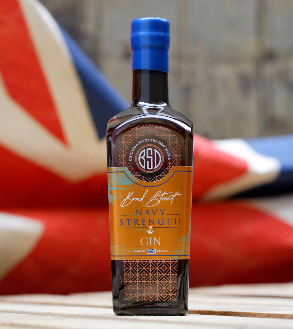 BSD navy strength gin