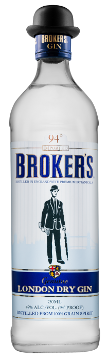 Brokers Gin near Birmingham to a 200 years attractive old fashioned Recipe