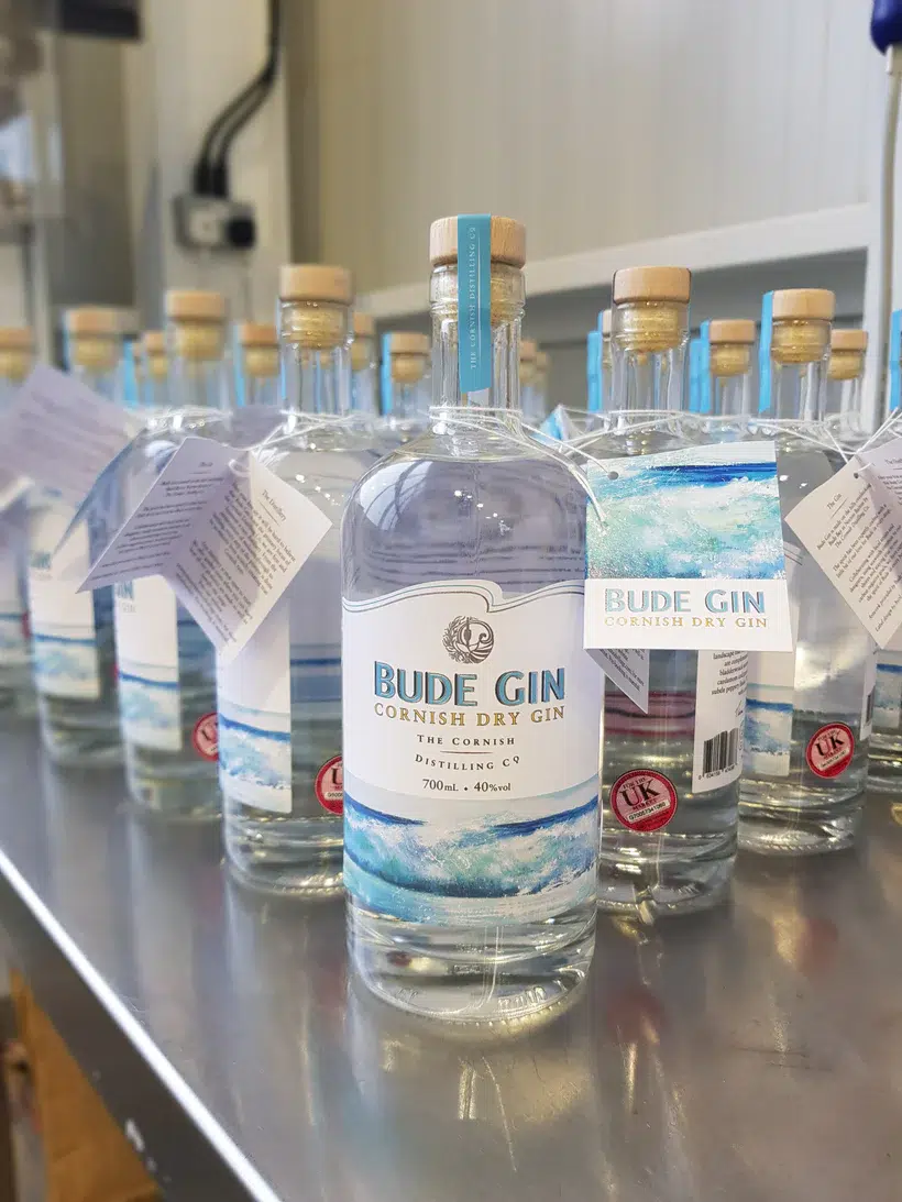 Bude Gin Cornish artisan Distilling Co