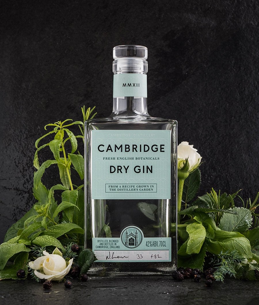 Cambridge Dry Gin is both elegant and refined