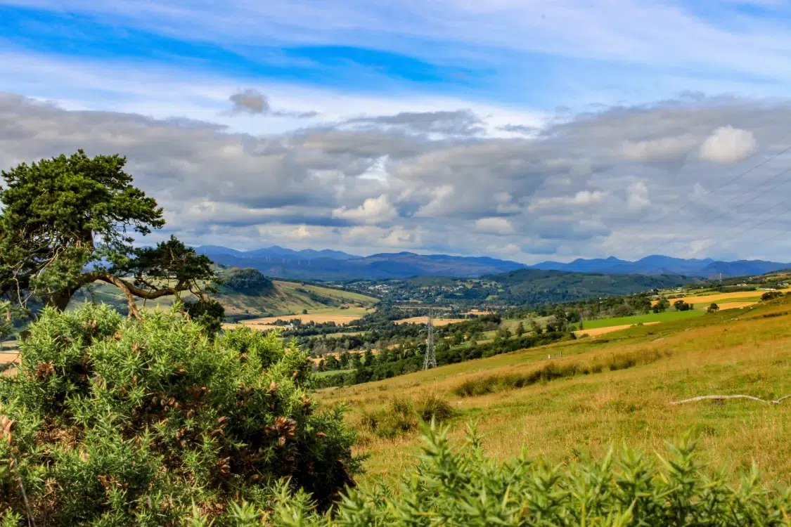 Dingwall mountains