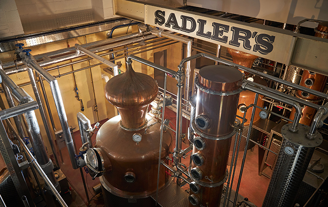 Sadlers distillery Peaky Blinder