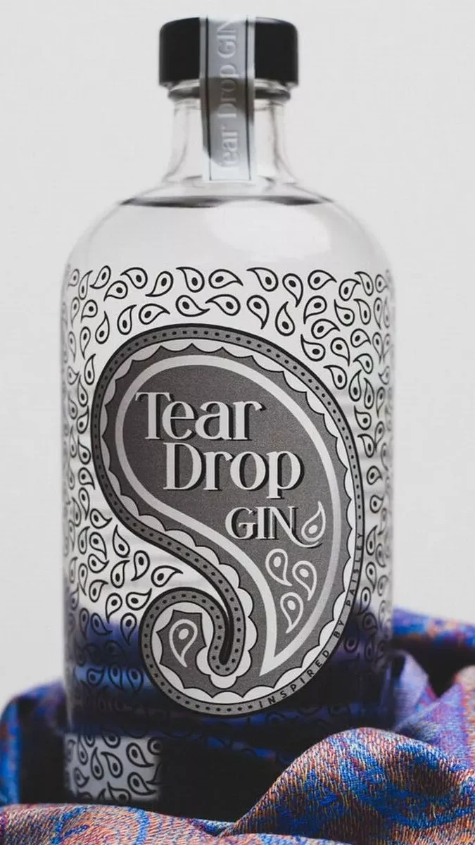 Tear drop gin Dailey Record edited