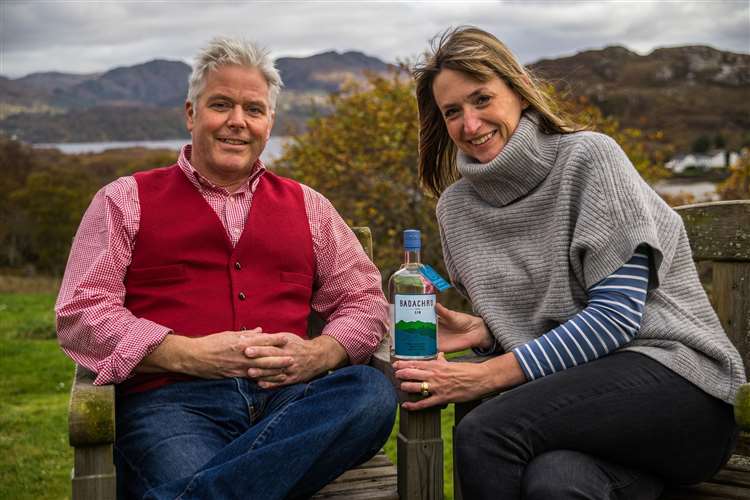 The Badachro distillery owners