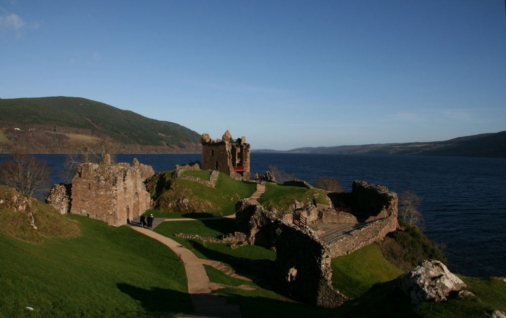 Urquhart Castle Blick von Suden