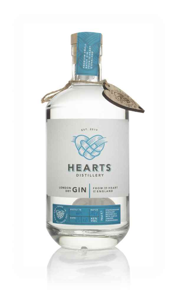 hearts distillery london dry gin