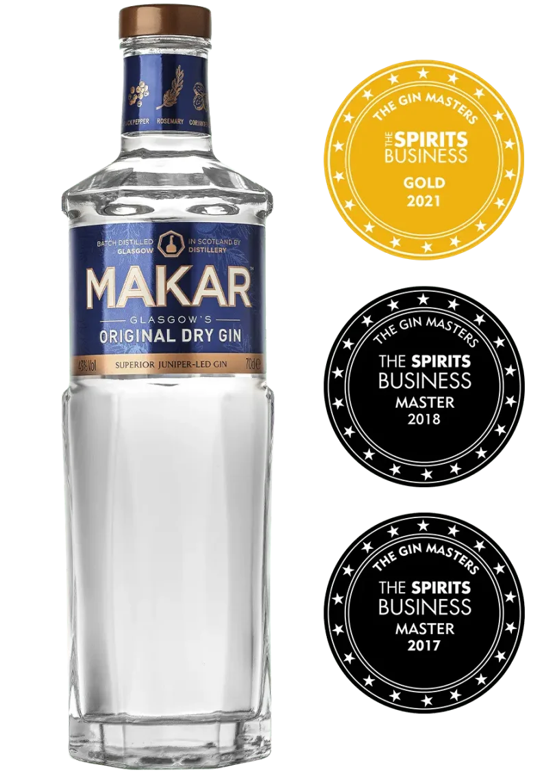 the glasgow distillery company ltd makar original dry gin