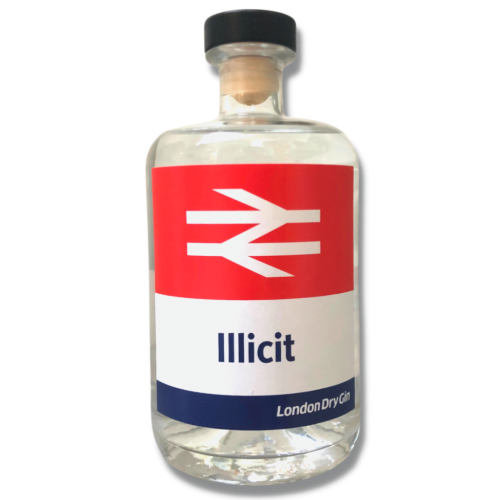 5th Anniversary Bottle Illicit Gin