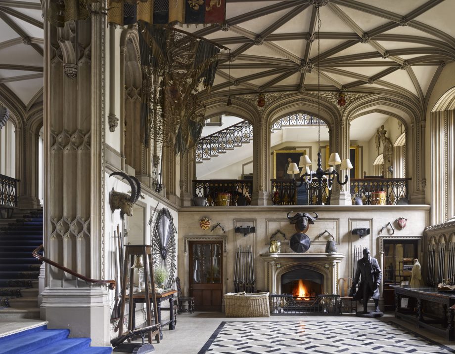 Belvoir Castle Guard room