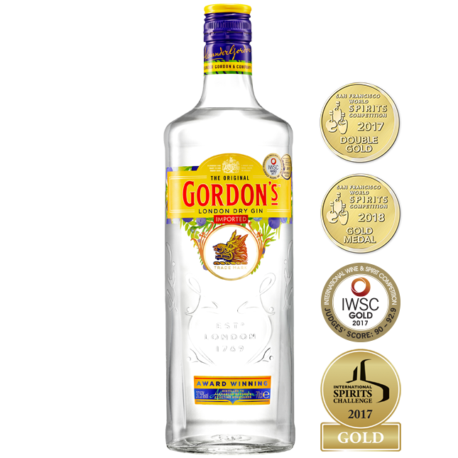 Gordons London Dry a brilliant tasting gin