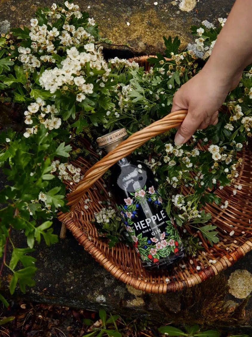 Hepple Sloe Hawthorn Gin