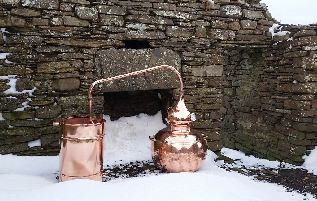 Ice and fire distillery