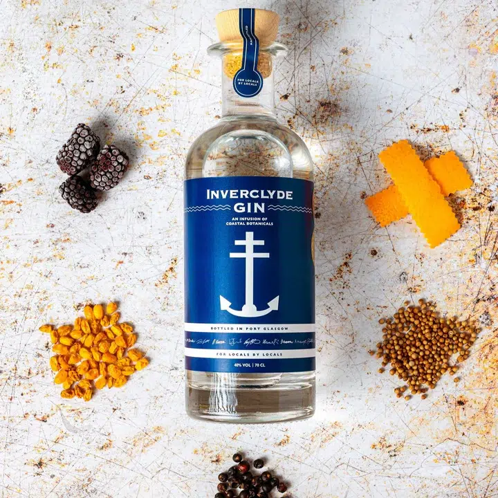 Inverclyde Gin Fine Inverclyde as best Batch 10