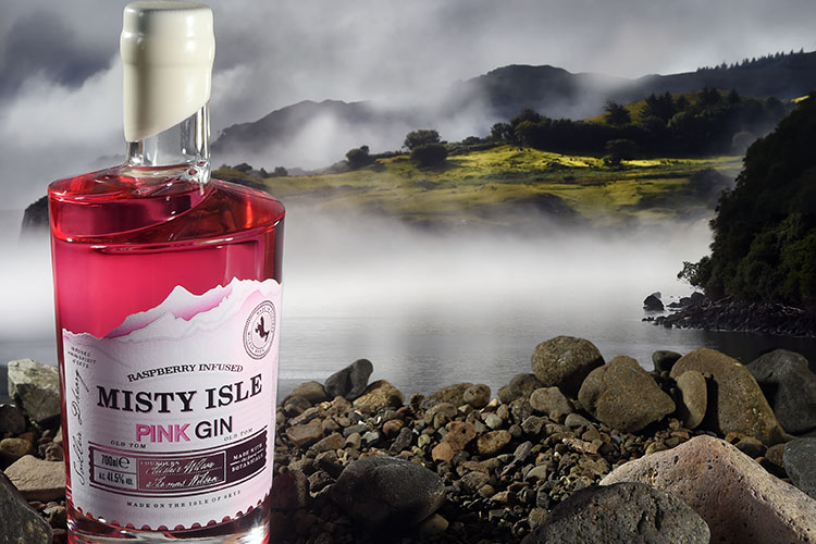 Isle of Skye Distillers Misty Isle Pink Gin