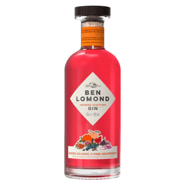 blood orange pink grapefruit gin Ben Lomond