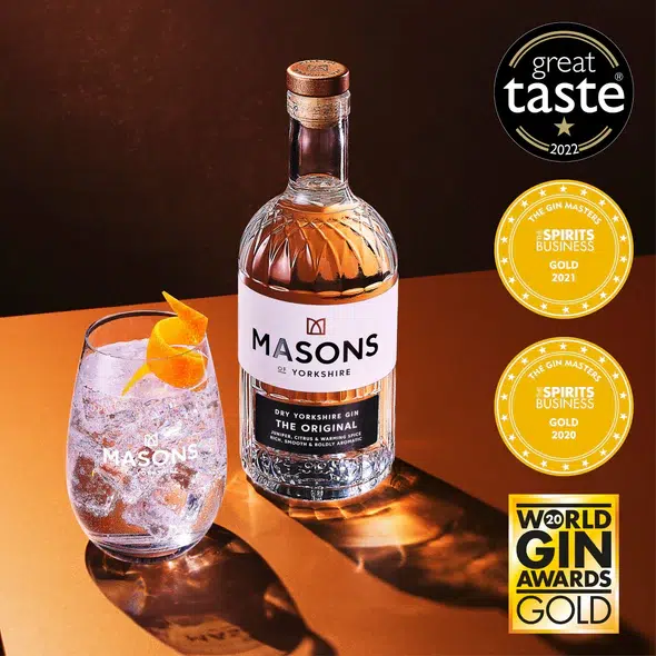 LatestAwards Products Copper Blue Mason Gin