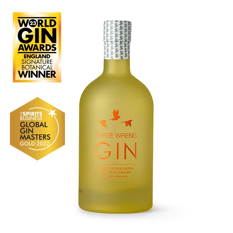 exquisite citrus gin 70cl Three Wrengs