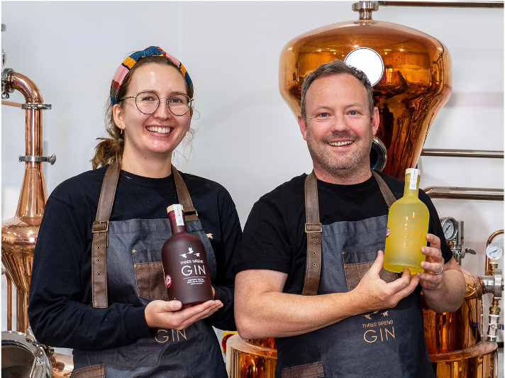 three wrens gin distillery