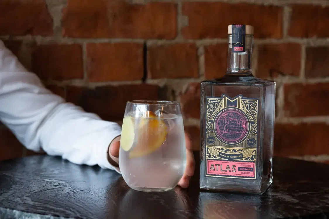 Atlas Gin treasure of traditional botanical