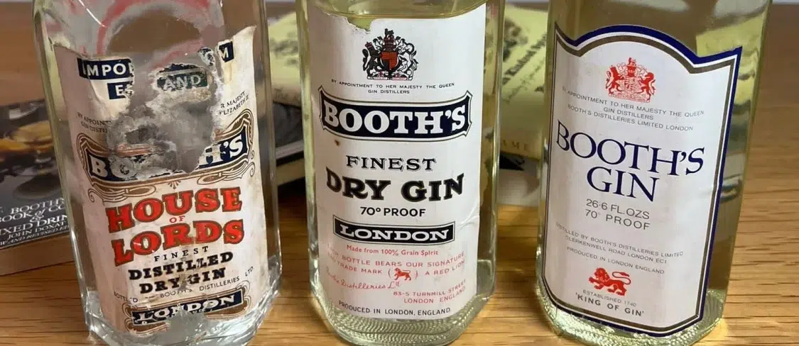 Booths Gin Fine Sensational Dry Spirit