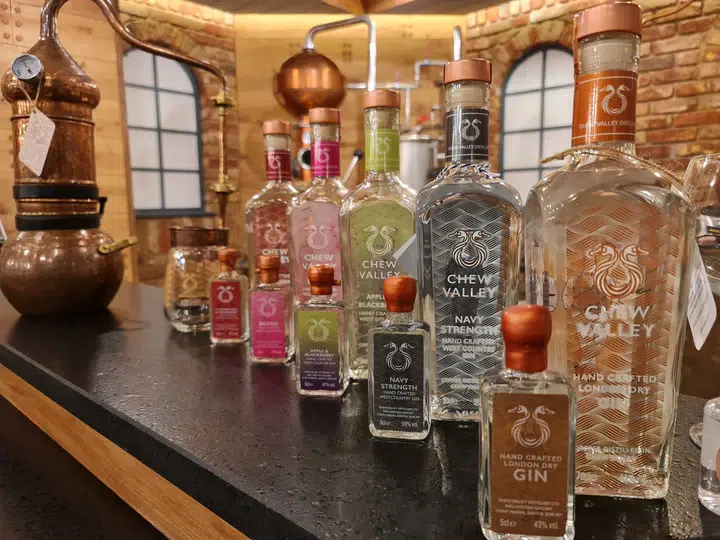 Chew Valley Gin Fine flavours and quality