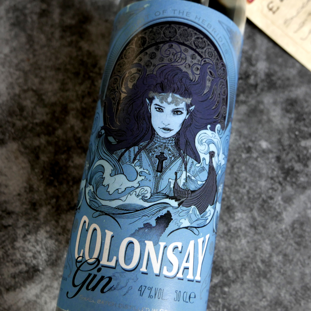 Colonsay Gin Fine Smooth and slightly Sweaty