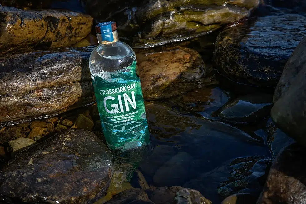 Crosskirk Bay Gin for the Adorable bay view