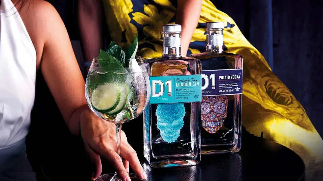 D1London Award winning luxury spirits