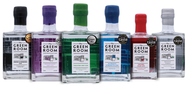 Green Room Fine Gin Cheer London