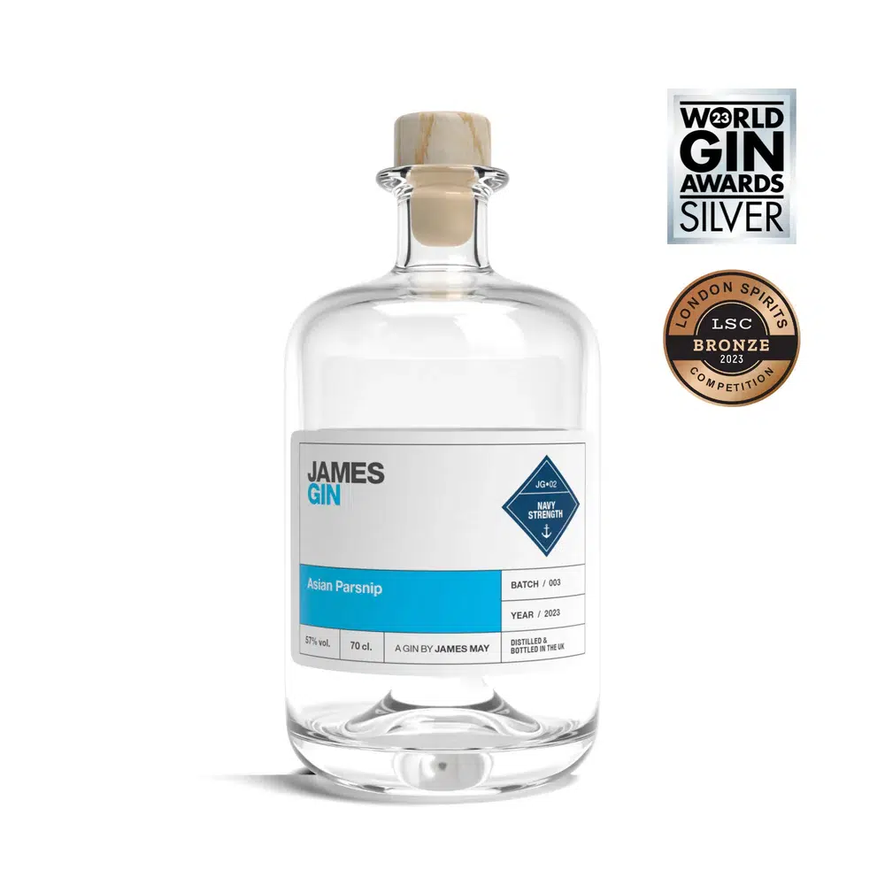 James Gin Asian Parsnip Navy Strenght