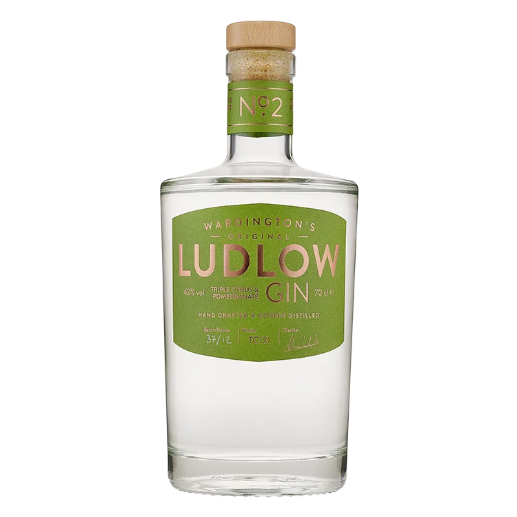 LUDLOW DRY GIN NO.2 TRIPLE CITRUS POMEGRANATE GIN