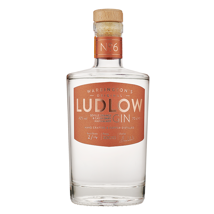 LUDLOW DRY GIN NO.6 SEVILLE ORANGE CASSIA BARK MARMALADE