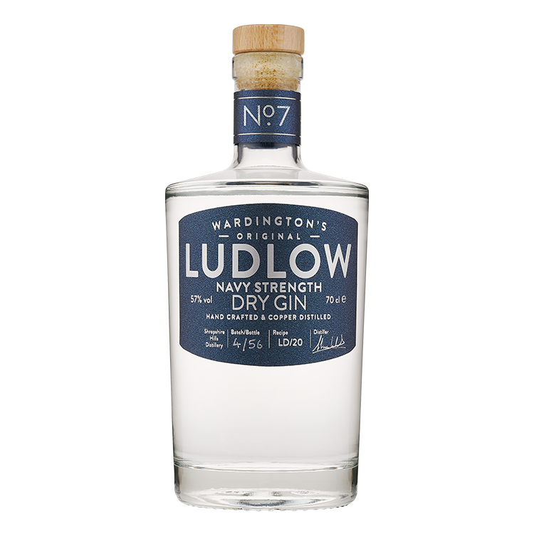 LUDLOW DRY GIN NO.7 NAVY STRENGTH