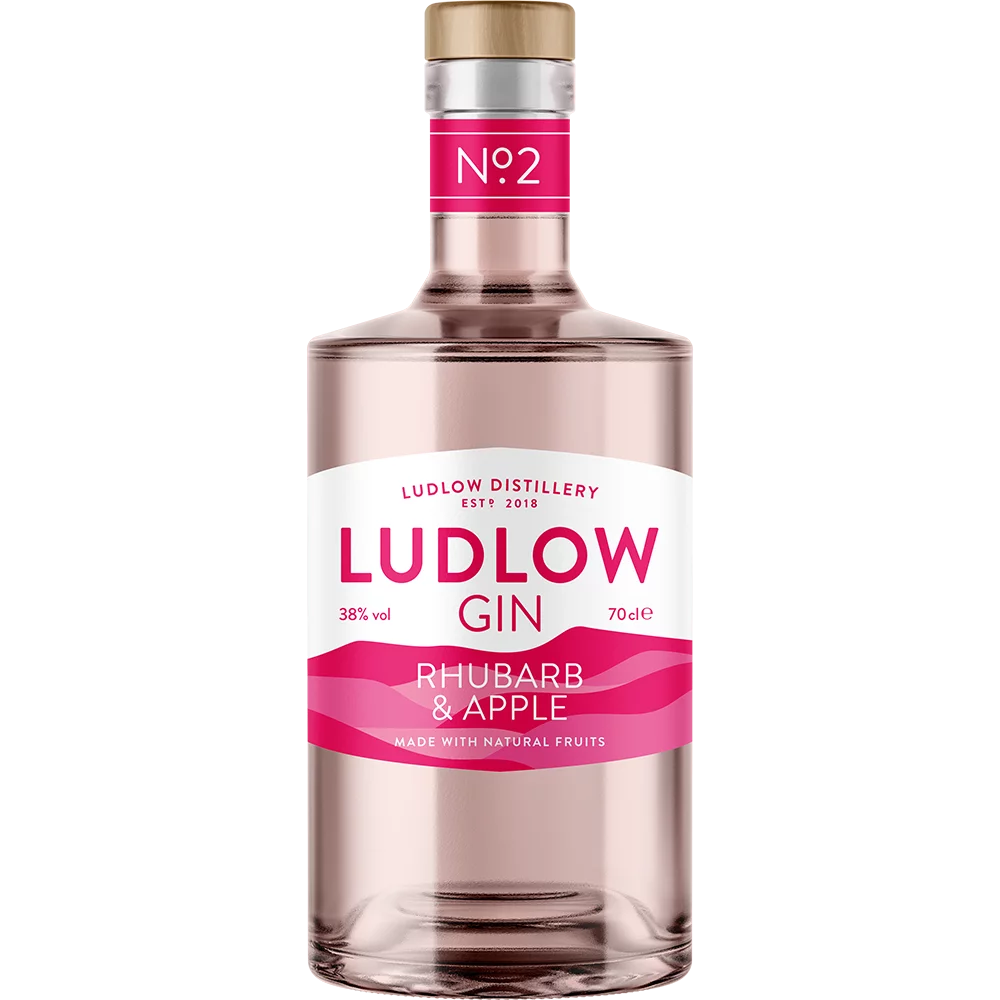 LUDLOW FRUIT GIN NO.2 RHUBARB APPLE