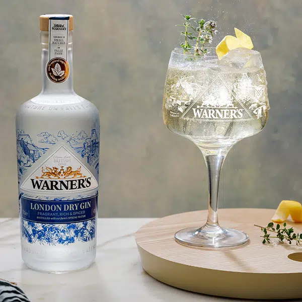 London Dry Gin cocktail Warners