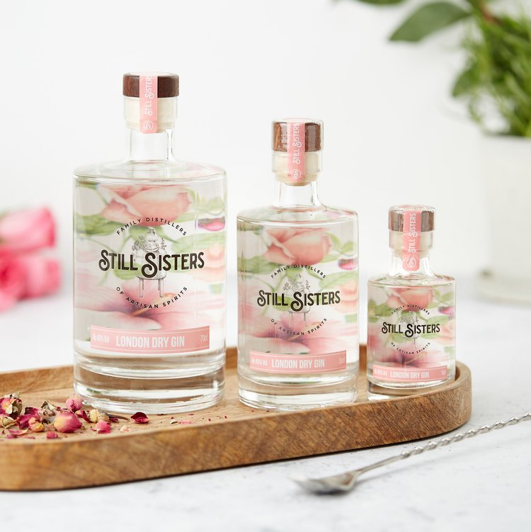 Still Sisters Rose and Hibiscus Gin