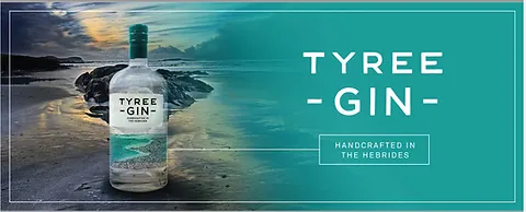 The Isle of Tyree Fine Gin on Adorable Island