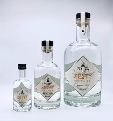 ZESTY ORANGE GIN 3 Bottles