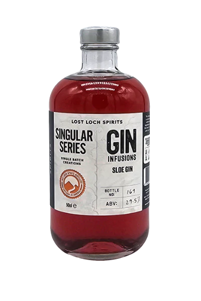 singular sloe gin LostLoch Spirits