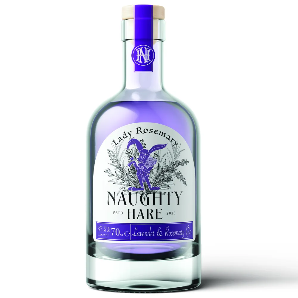 Lady Rosemary Lavender Naughty Hare Gin